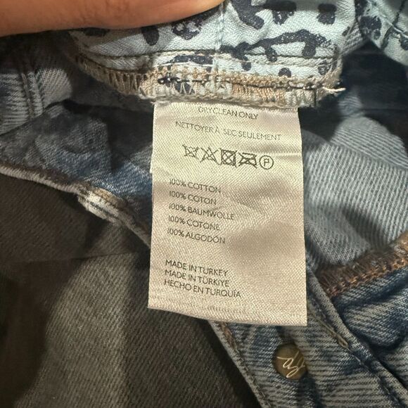 NWT Free People We The Free Tinsley Baggy High Rise Jean 28 Dark Gray Rinse Boho - Picture 9 of 16